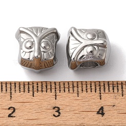 Европейские бусины из нержавеющей стали 304&nbsp;STAS-I305-197P