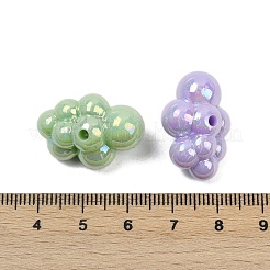 30 шт. Непрозрачные акриловые бусины&nbsp;OACR-FP0001-11