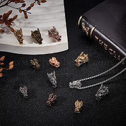 24шт 12 стиля бусины из сплава в тибетском стиле&nbsp;TIBEB-DR0001-01