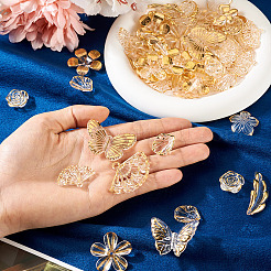 100 г прозрачных акриловых бусин&nbsp;TACR-TA0001-56