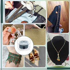 Воском хлопчатобумажная нить шнуры&nbsp;AJEW-WH0561-82H