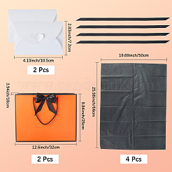 2 шт. бумажные подарочные пакеты CARB-SP0001-03