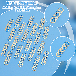 20 шт. 201 звенья/соединители из нержавеющей стали&nbsp;STAS-UN0058-90