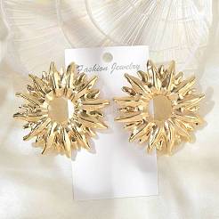 Серьги сплава&nbsp;EJEW-D300-02G-03