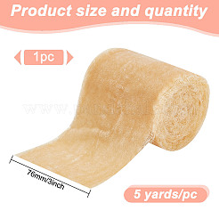 5 ярд полиэфирной потертой ленты OCOR-WH0082-226B-04