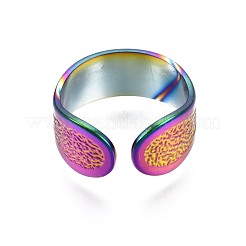 Манжетное кольцо из нержавеющей стали 304&nbsp;RJEW-N038-077