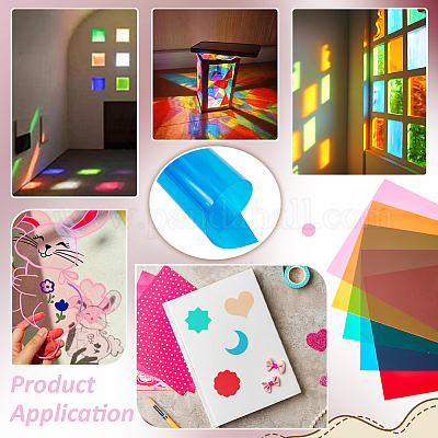 24 шт. 6-х цветные листы ПВХ пластика&nbsp;PVC-BC0001-01-1