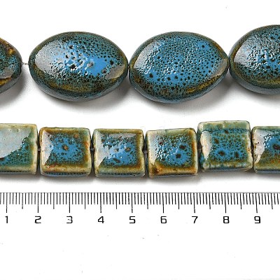 Фарфора ручной работы бисер нитей&nbsp;PORC-B002-19B-1