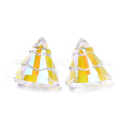 Стеклянные стразы подвески&nbsp;RGLA-O002-A01-001SI-1