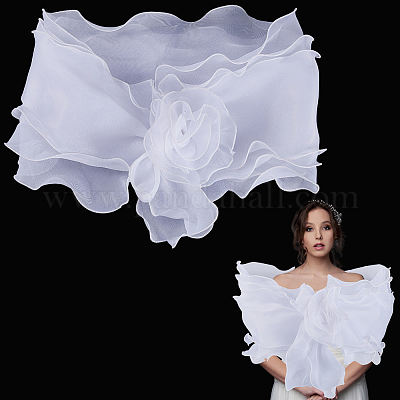 Шифоновая шаль&nbsp;AJEW-WH20054-037C-1