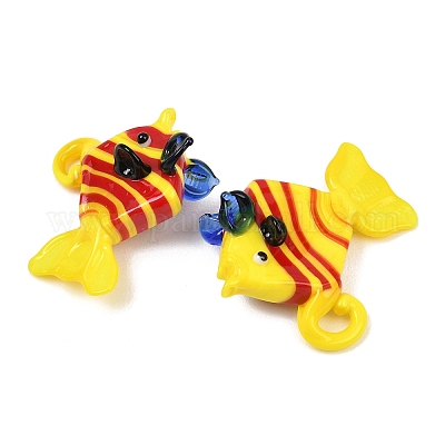 Подвески лэмпворк ручной работы&nbsp;LAMP-G162-01G-1