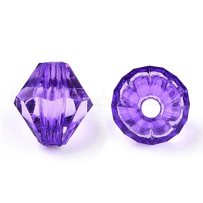 Прозрачные акриловые бусины&nbsp;TACR-S146-8mm-33-1