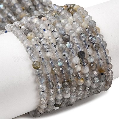 Природные лабрадорита бисер нитей&nbsp;LS-G-RM250104-E8-1