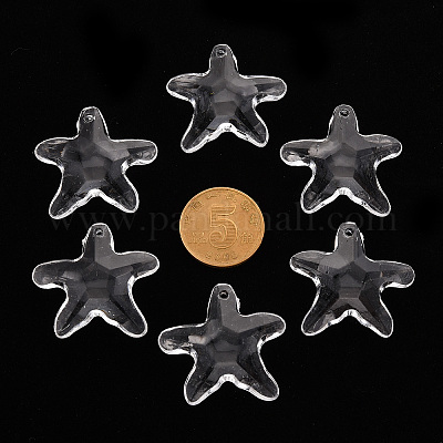 Прозрачные акриловые бусины&nbsp;LS-X-TACR-S154-58B-205-1