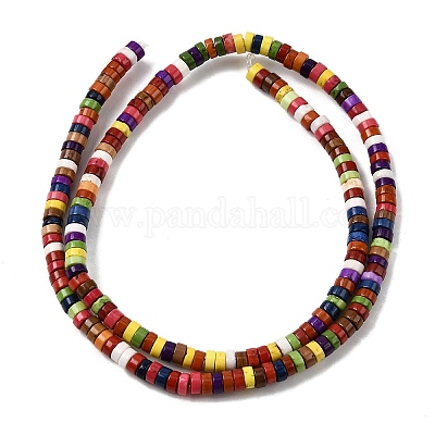 Бусины из натурального магнезита&nbsp;G-H230-08C-1