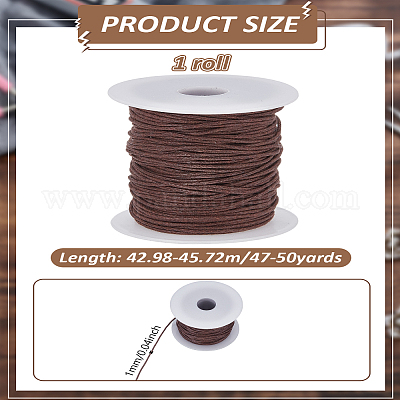 47~50 ярд вощеных шнуров из хлопчатобумажной нити&nbsp;YC-LP0001-06I-1