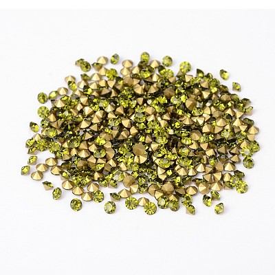 Назад никелированная класс алмаз стекла отметил горный хрусталь RGLA-SS6-008-1