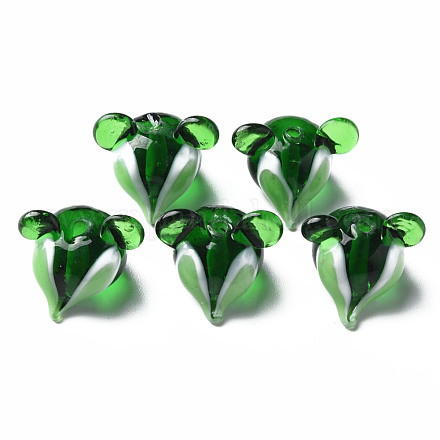 Ручной прозрачные бусины бусины&nbsp;LAMP-T011-12B-1