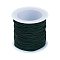 Elastic Cord, Dark Green, 1mm, about 22.96 yards(21m)/roll