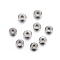 Tarnish Resistant 304 Stainless Steel Spacer Beads, Flat Round, Stainless Steel Color, 4x1.2mm, Hole: 1.2mm