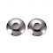 Non-Tarnish 201 Stainless Steel Bead Caps, Apetalous, Stainless Steel Color, 11x2mm, Hole: 4mm