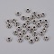Tibetan Style Spacer Beads, Flower, Antique Silver, Lead Free & Cadmium Free & Nickel Free, 9x3mm, Hole: 2.5mm