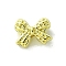 Alloy Beads, Bowknot, Golden, 8.5x10.5x5mm, Hole: 1.6mm