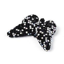 Бусины из полимерной глины ручной работы в форме бабочки&nbsp;CLAY-T023-23D