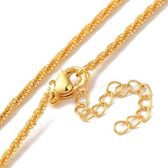 Ожерелья-цепочки из латуни и пшеницы&nbsp;NJEW-M217-01G