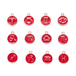 2 комплект 2 стилей позолоченных сплавов с эмалью&nbsp;ENAM-YW0001-28F