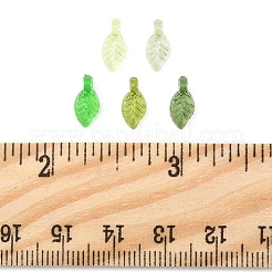 800шт 5 цвета прозрачные акриловые подвески&nbsp;TACR-FS0001-56