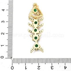 Латунные микро проложить кубического циркония подвески&nbsp;KK-P345-05G