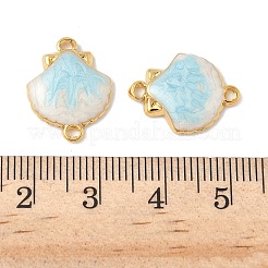 Подвески-шармы из нержавеющей стали 304 в форме ракушки&nbsp;STAS-U057-16G