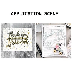 Углеродистая сталь разрезает трафареты&nbsp;DIY-I083-06P