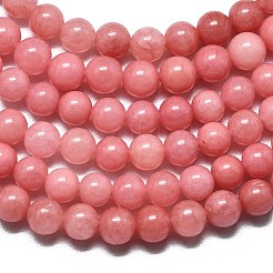 Натуральный Malaysia нефритовые бусы пряди&nbsp;G-L645-A01-6mm-20