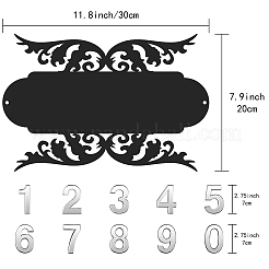 Наборы для изготовления номеров домов своими руками&nbsp;AJEW-CN0001-40