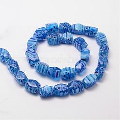 Ручной работы стеклянная бусина тысячецветник нитей&nbsp;LAMP-G100-01