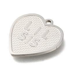 Подвески из нержавеющей стали 304 с защитой от потускнения&nbsp;LS-STAS-R131-14P