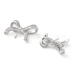 Покрытие стойки латунь микропаве прозрачные подвески из кубического циркония&nbsp;KK-M280-15P