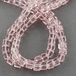 Стеклянные бусины&nbsp;GLAA-R041-6x6mm-07