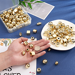 100шт 10 стиля уф-покрытие акриловые европейские бусины&nbsp;PACR-FW0001-01