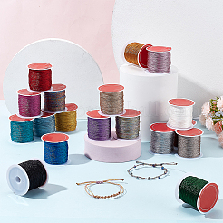 18 рулон 18-х цветов круглого металлического шнура MCOR-BC0001-01B