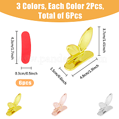 6шт 3-х цветная пластиковая ручка для крышки унитаза&nbsp;FIND-FH0009-34