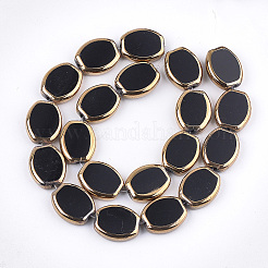 Стеклянные бусины с гальваническим покрытием &nbsp;X-EGLA-S188-03A