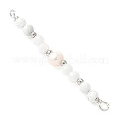 Граненые круглые подвески-фигурки из натурального хаулита&nbsp;PALLOY-JF03532-04