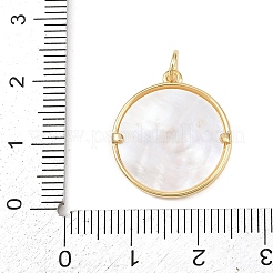 Натуральный белый оболочки подвески&nbsp;KK-P339-03G