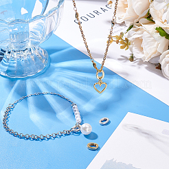 4 шт. 2 цвета 925 кольца-пружинки из стерлингового серебра&nbsp;STER-PH0003-91