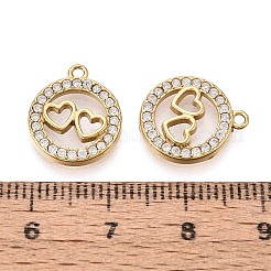 Подвески из нержавеющей стали 304 с микропаве из кубического циркония&nbsp;STAS-N115-56G