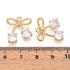 Латунные микро проложить кубического циркония подвески&nbsp;KK-N261-88G