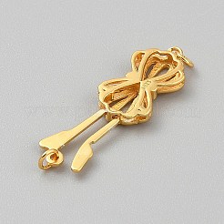 Застежки-коробочки из стерлингового серебра s925&nbsp;STER-WH0004-062G